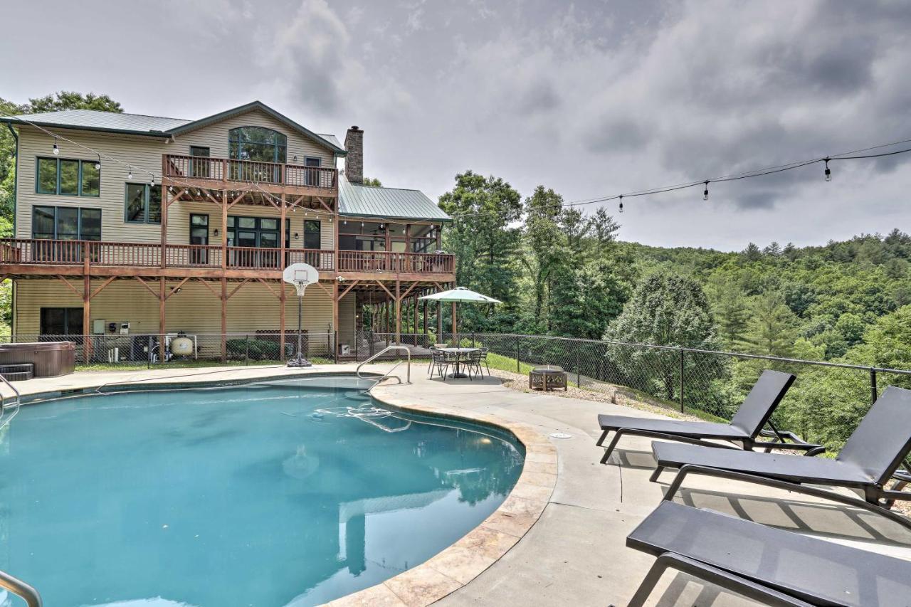 Expansive Home On 16 Acres With Smoky Mountain Views Murphy Zewnętrze zdjęcie