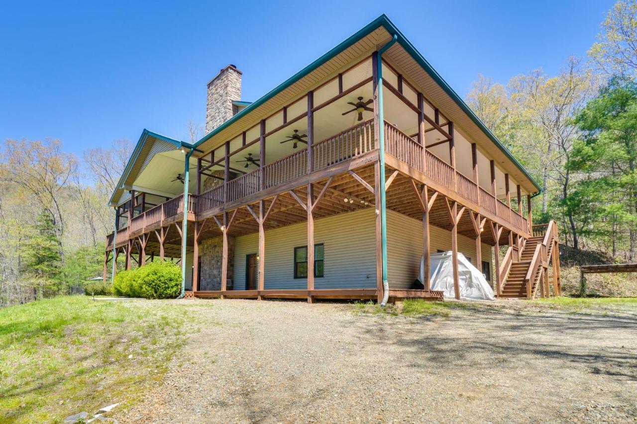 Expansive Home On 16 Acres With Smoky Mountain Views Murphy Zewnętrze zdjęcie